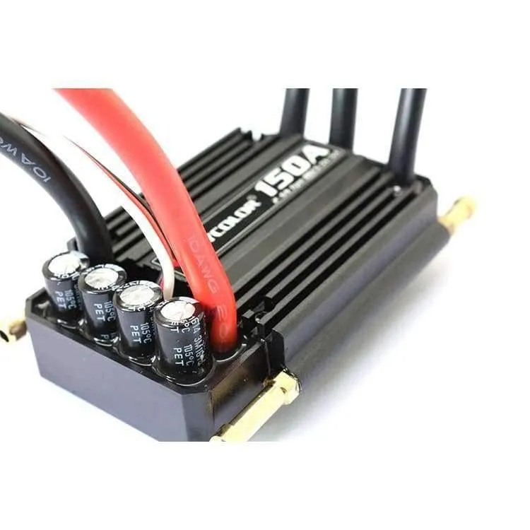 Flycolor 50A 70A 90A 120A 150A bürstenloser ESC-Geschwindigkeitsregler, unterstützt 2–6 S Lipo BEC 5.5 V/5 A für RC Boot F21267/71