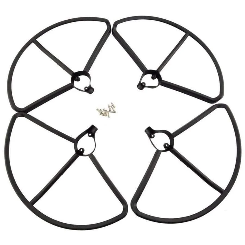 4pcs Propeller Protektoren für Hubsan H501S H501A H501C H501M H501S W H501S pro Fernbedienung Drohne-Schwarz