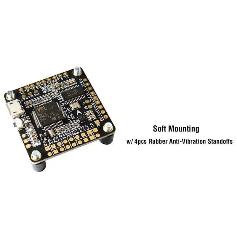 Matek F405-STD BetaFlight STM32F405 Flight Controller Eingebauter OSD-Inverter für RC Multirotor FPV Racing Drone Ersatzteile