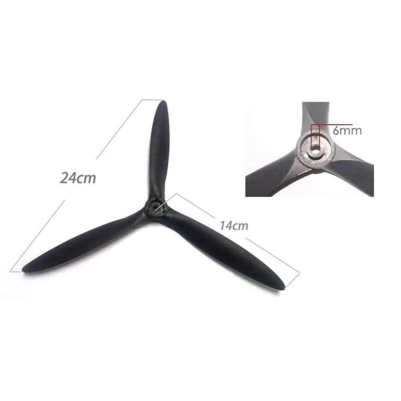 RC Cessna 182 1410MM 11*9 3-Blatt-Kunststoffpropeller für Cessna-Flugzeug 1410mm Spannweite ferngesteuertes Starrflügelflugzeug