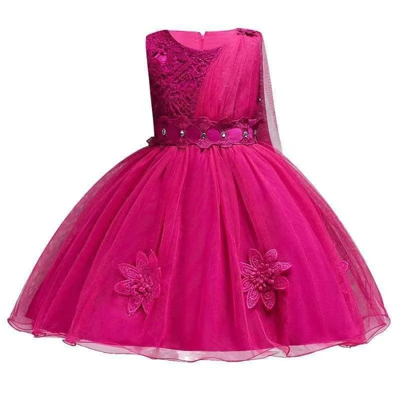Baby Girl Princess Dress Kids Stripe Sleeveless Dresses For Toddler Children European American Fashion Clothing