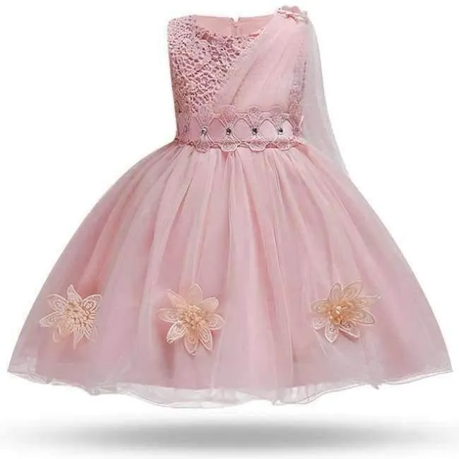Baby Girl Princess Dress Kids Stripe Sleeveless Dresses For Toddler Children European American Fashion Clothing