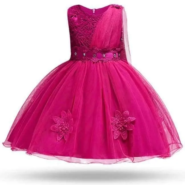 Baby Girl Princess Dress Kids Stripe Sleeveless Dresses For Toddler Children European American Fashion Clothing