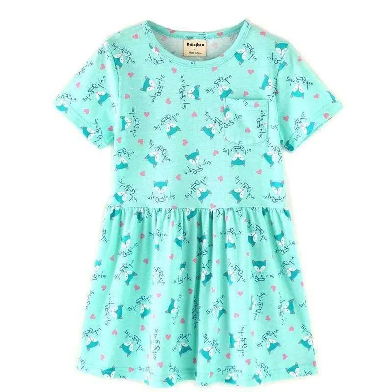 Baby Girl Dress Summer Unicorn Costume For Kids Clothing Brand Children Party Dresses Cute Girls Clothes Princess Dress