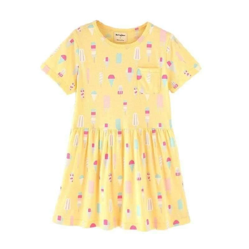 Baby Girl Dress Summer Unicorn Costume For Kids Clothing Brand Children Party Dresses Cute Girls Clothes Princess Dress