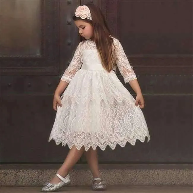 Summer Baby Girl Party Wear Children Clothes Dress Girl Boutique Clothing Little Princes Kids Dresses For Girl Shirt Tops Dress