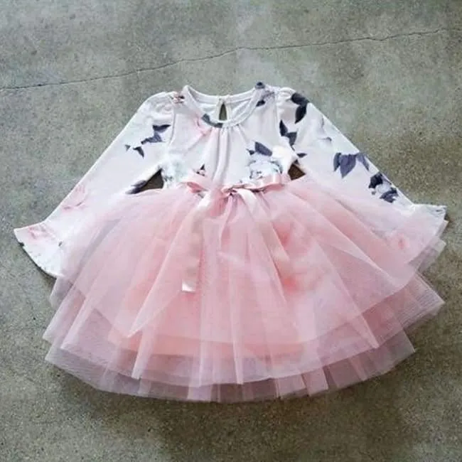 Summer Baby Girl Party Wear Children Clothes Dress Girl Boutique Clothing Little Princes Kids Dresses For Girl Shirt Tops Dress