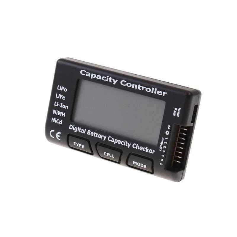 1-7S Digitale Leistungsanzeige LCD Checker Tester Akkukapazität Controller LiPo LiFe Li-Ion NiMH Nicd für RC Drone Airsoft Guns