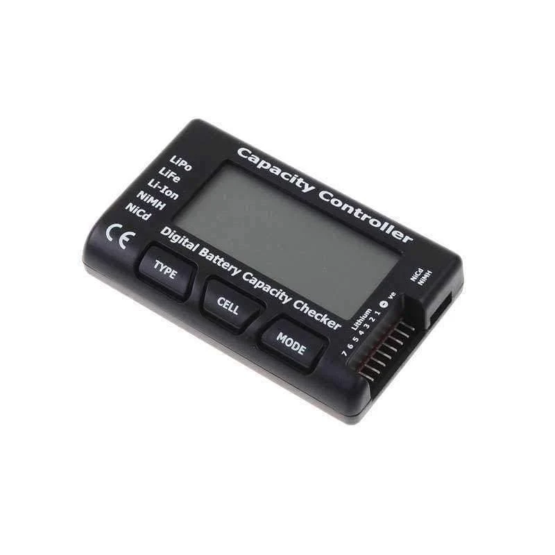 1-7S Digitale Leistungsanzeige LCD Checker Tester Akkukapazität Controller LiPo LiFe Li-Ion NiMH Nicd für RC Drone Airsoft Guns