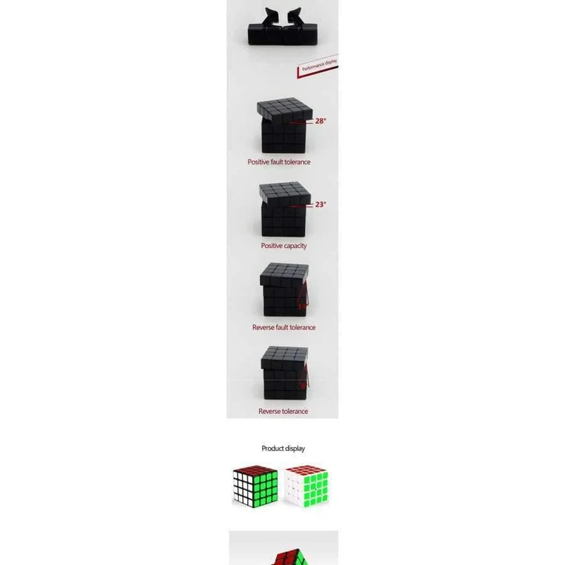 4 * 4 * 4 Professionelle Geschwindigkeit Rubiks Cube Magic Cube Pädagogisches Puzzle Spielzeug Für Kinder Lernen Cubo Magic Toys
