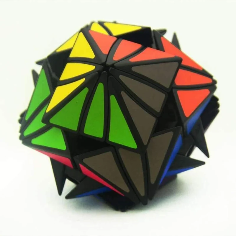Zauberwürfel Schwarz Seltsame Form Zauberwürfel Speed ​​Twist Puzzle Lernspielzeug Cubo Magico Spielzeug Für Kinder Kinder