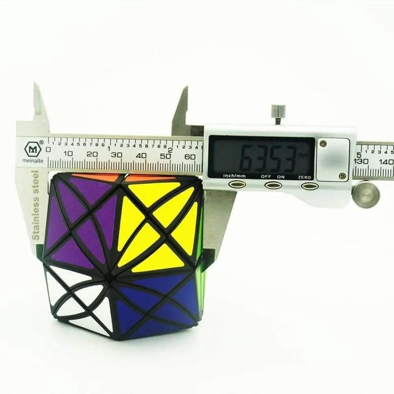 Zauberwürfel Schwarz Seltsame Form Zauberwürfel Speed ​​Twist Puzzle Lernspielzeug Cubo Magico Spielzeug Für Kinder Kinder