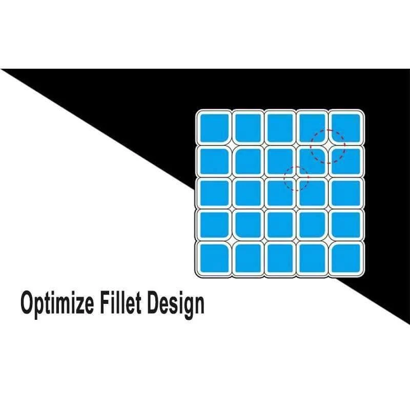 Professionelle 5X5X5 Geschwindigkeit Für Zauberwürfel puzzle Stickerless Neo Cubo Magico Zappeln Würfel Für Kinder Bildung Spielzeug