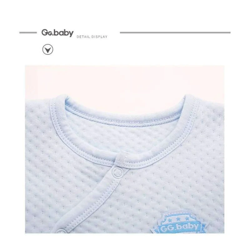 Baby Outfits Baby Girl Clothes Set Warm Long Sleeve Boy Newborn Clothes High Waist PP Pants Sets Snow Sleepwear Pajamas