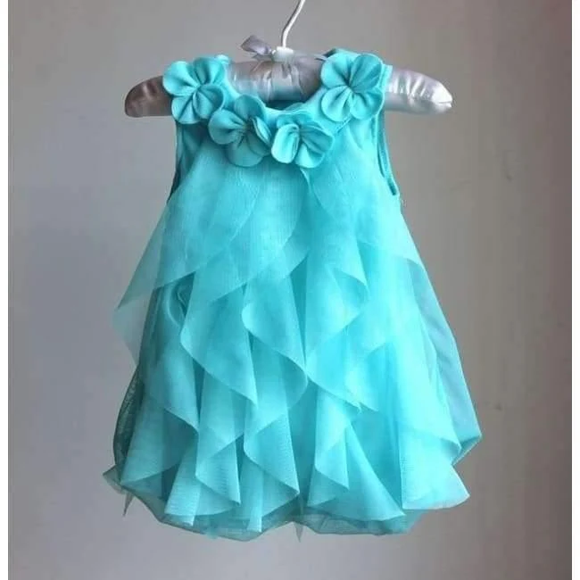 Summer Girls Dress Infant Romper Dresses Toddler Kids Birthday Party Chiffon Dress Jumpsuits Baby Girl Clothes