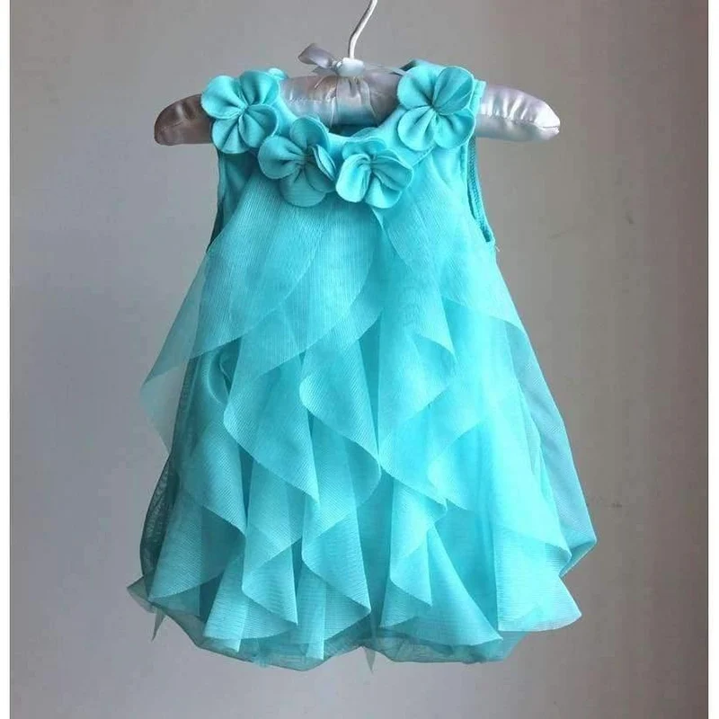Summer Girls Dress Infant Romper Dresses Toddler Kids Birthday Party Chiffon Dress Jumpsuits Baby Girl Clothes
