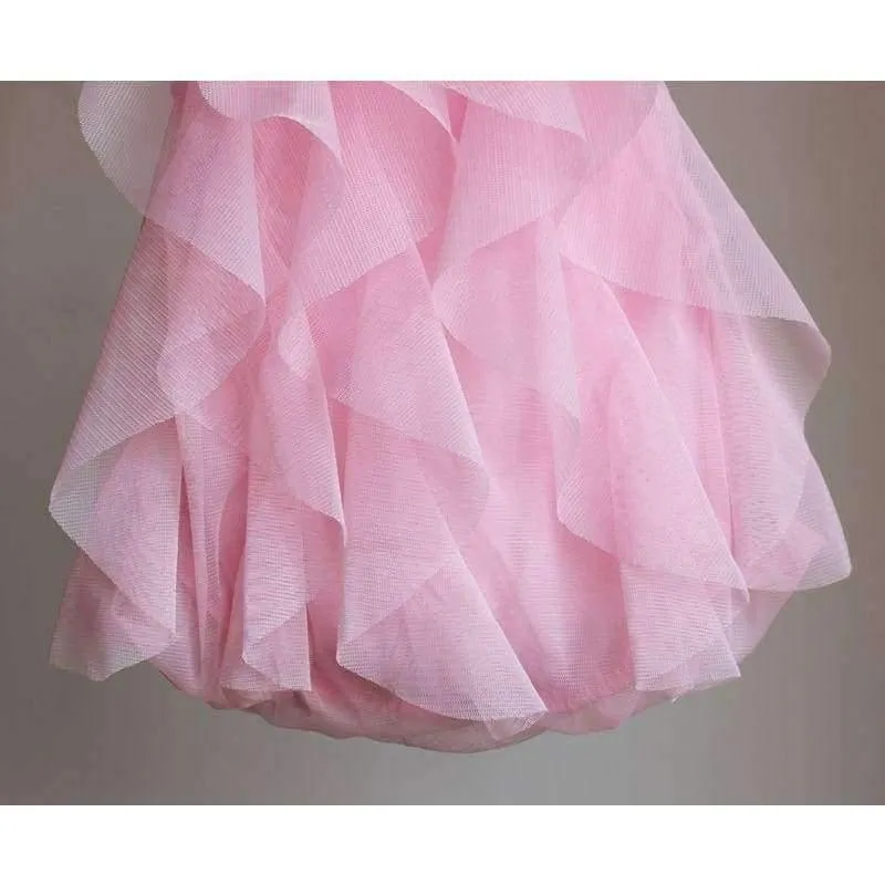 Summer Girls Dress Infant Romper Dresses Toddler Kids Birthday Party Chiffon Dress Jumpsuits Baby Girl Clothes