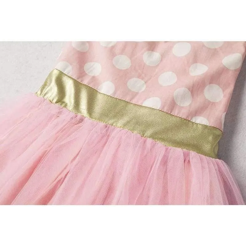 Kids Dresses for Girls Birthday Halloween Cosplay Minnie Mouse Dress Up Kid Costume Baby Girls Clothing For Kids 2 6T Wear