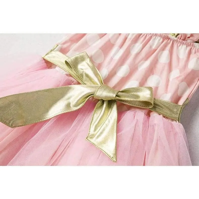 Kids Dresses for Girls Birthday Halloween Cosplay Minnie Mouse Dress Up Kid Costume Baby Girls Clothing For Kids 2 6T Wear