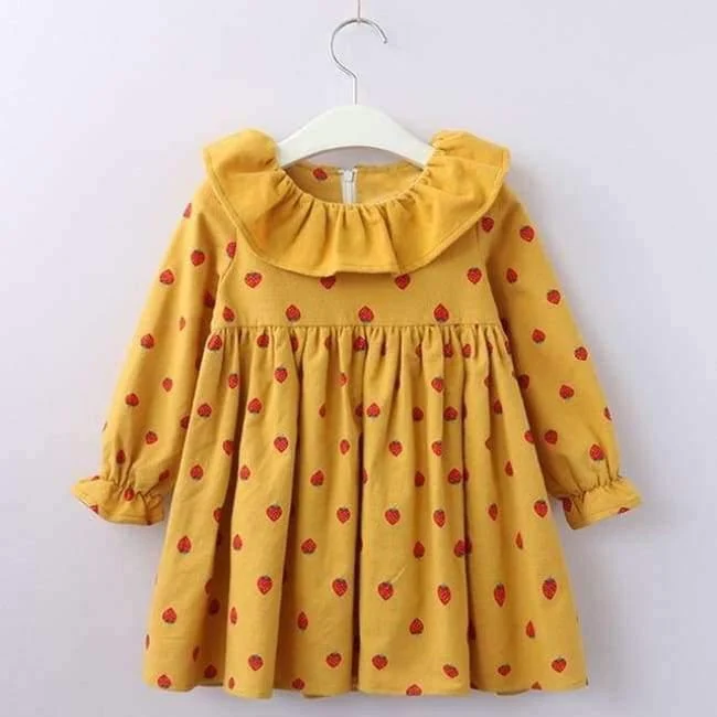 Girls Dress Autumn Winter Brand Girl Clothes Plaid Fur Ball Bow New Design Baby Girls Dress Girls Casual Dresses Kids