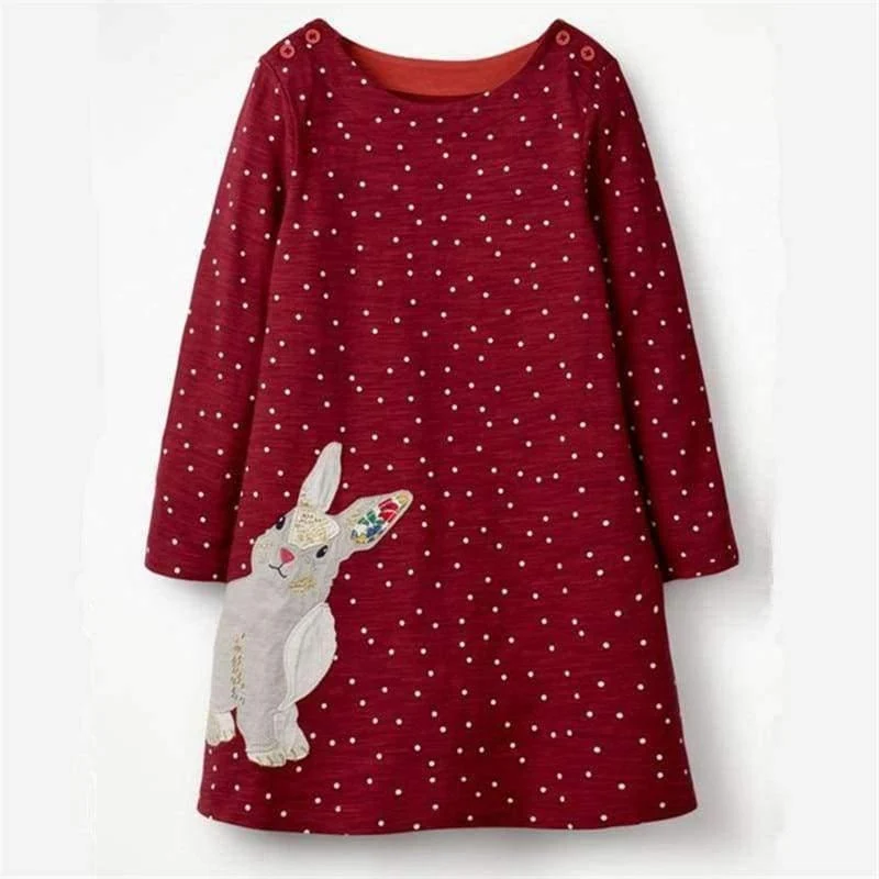 Long Sleeve Dress striped Casual Cotton clothes Toddler Kid Girls Spring Autumn Winter baby Clothes for girl