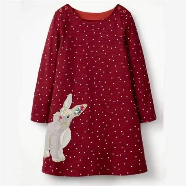Long Sleeve Dress striped Casual Cotton clothes Toddler Kid Girls Spring Autumn Winter baby Clothes for girl