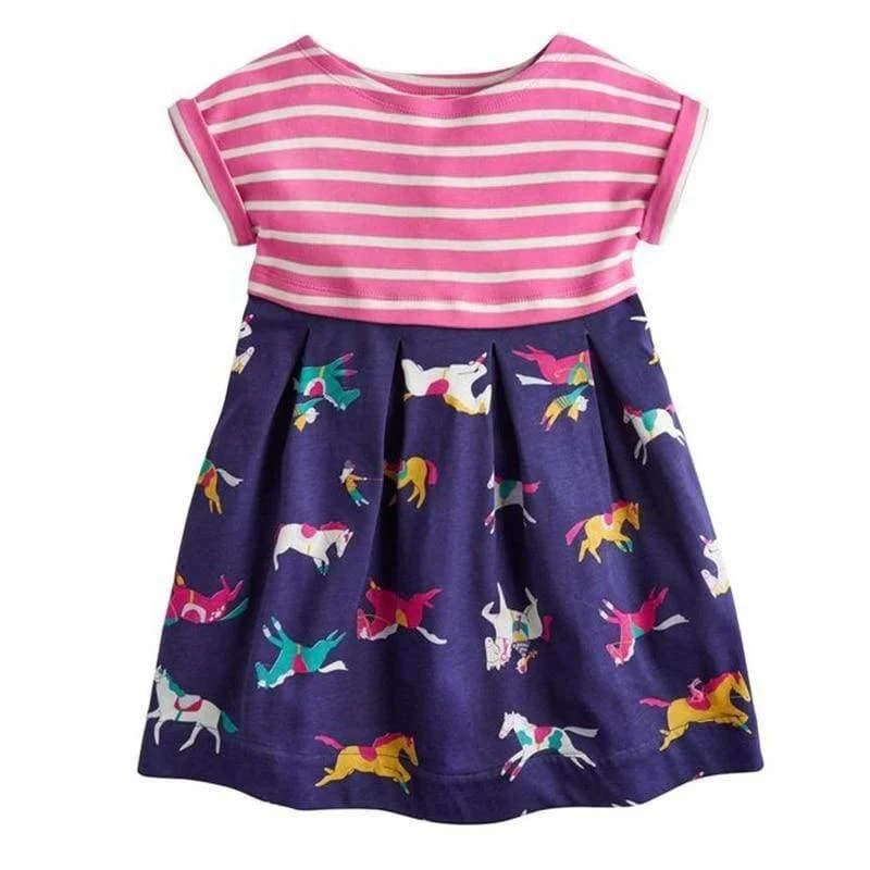 Baby Girls Summer Dress Brand Princess Dress for Kids Clothes Flower Dresses Girls Costume 100% Cotton Children Vestidos