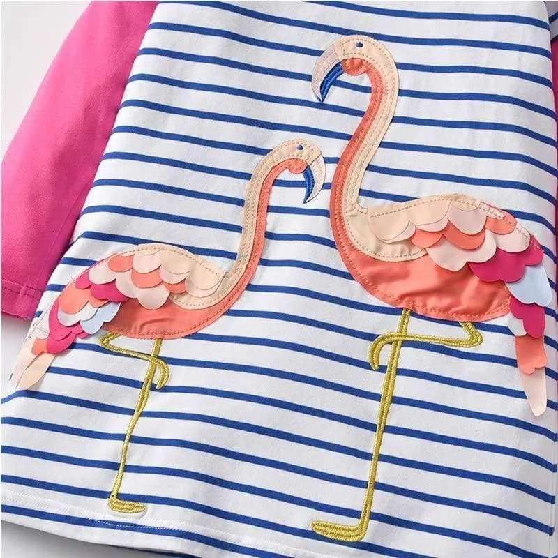 Kids Girls Dress Baby Children Toddler Princess Dress Vestidos Children's Clothing Girls Winter Dresses 2-8Y LH5805 MIX