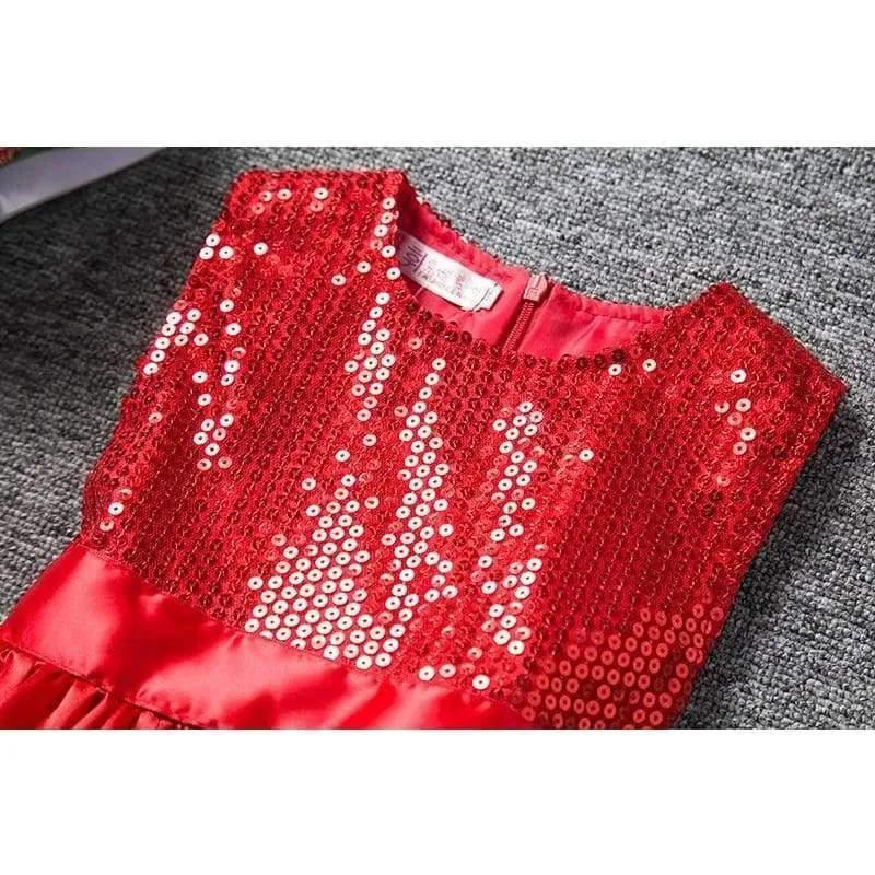 Christmas Dress 2018 Fashion Girl Kids Party Wear Dresses For Girls Princess Dress Children's Clothing Kid Vestidos