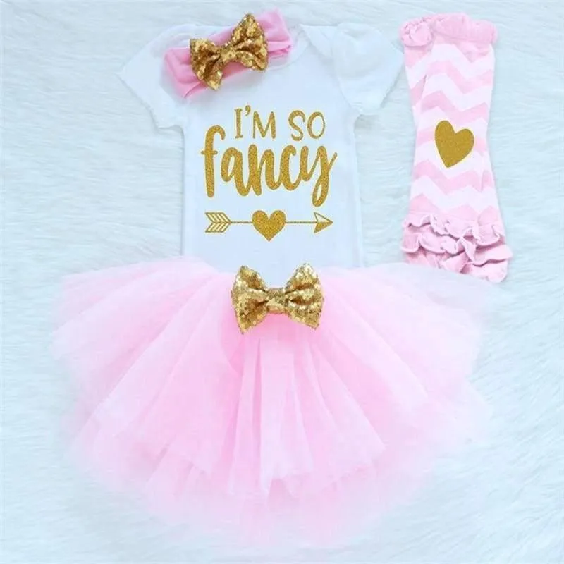 Meine 1st ersten Geburtstag Outfits Sommer Baby Kleidung Kleinkind Mädchen Taufe Anzüge lustige Baby Kleidung Sets für Bebes Kinder tragen