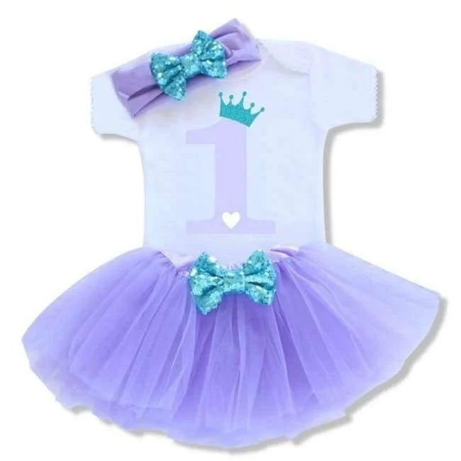 Meine 1st ersten Geburtstag Outfits Sommer Baby Kleidung Kleinkind Mädchen Taufe Anzüge lustige Baby Kleidung Sets für Bebes Kinder tragen