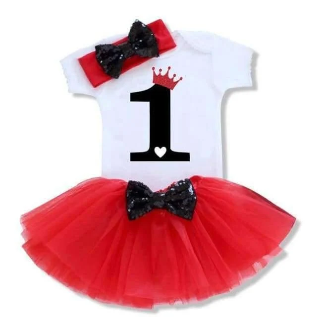 Meine 1st ersten Geburtstag Outfits Sommer Baby Kleidung Kleinkind Mädchen Taufe Anzüge lustige Baby Kleidung Sets für Bebes Kinder tragen
