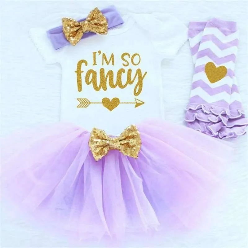 Meine 1st ersten Geburtstag Outfits Sommer Baby Kleidung Kleinkind Mädchen Taufe Anzüge lustige Baby Kleidung Sets für Bebes Kinder tragen