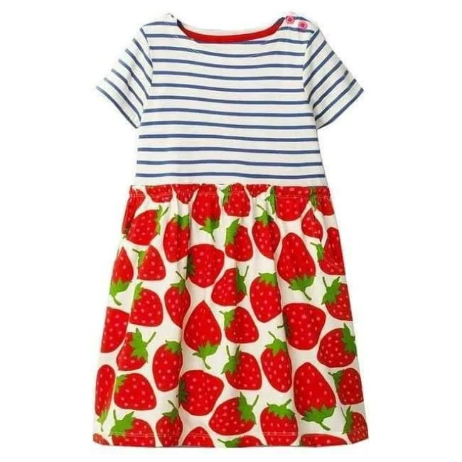 Tier Dinosaurier Einhorn Party Baby Mädchen Kleid Kinder Kleidung Vestidos Kinder Sommer Kleider für Mädchen Kleidung