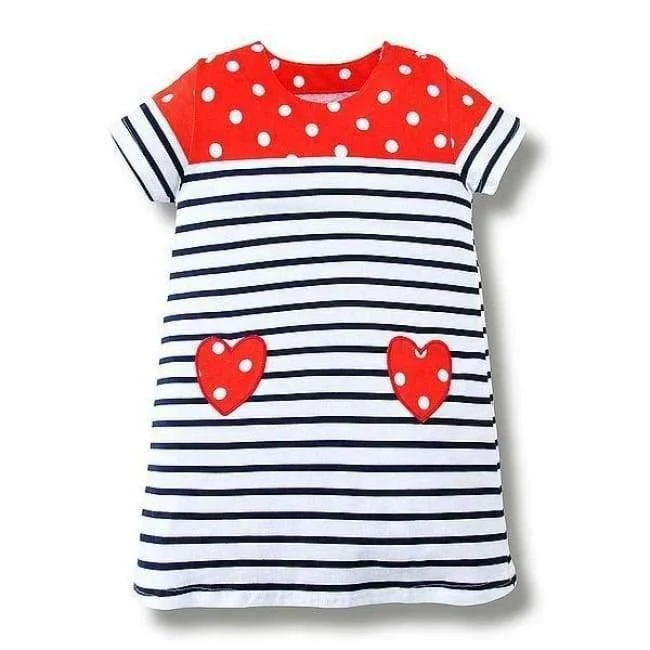 Tier Dinosaurier Einhorn Party Baby Mädchen Kleid Kinder Kleidung Vestidos Kinder Sommer Kleider für Mädchen Kleidung