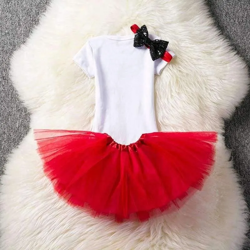 Baby Girl First 1st Geburtstag Outfits Marke Sommer Baby Sets Kleinkind Mädchen Taufe Kleidung Anzüge Ein Jahr Little Baby Clothing Set