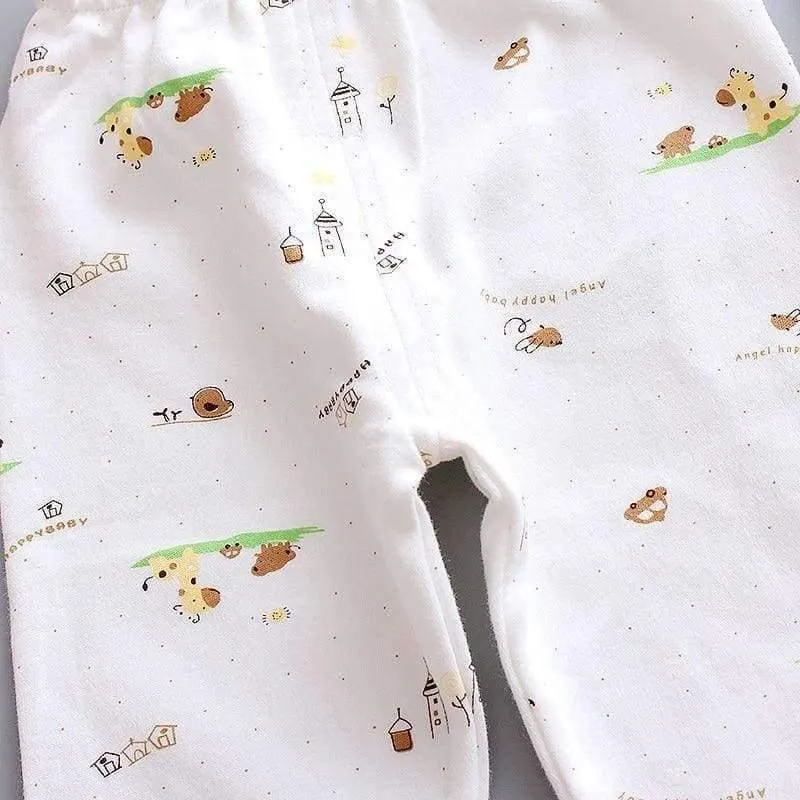 5 STÜCKE baby-kleidung 0-3 Mt Frühling sommer druck cartoon neugeborenen kleidung geschenkset baumwolle neue geboren baby-kleidung baby-outfit