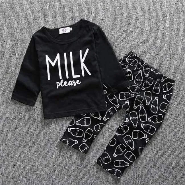 Neugeborenes Baby-Kleidung Baby-Kleidung Unisex gelb Farbe Langarm-Shirt + Hose 2-tlg. Bebe Mädchen Kleidung Set ST205