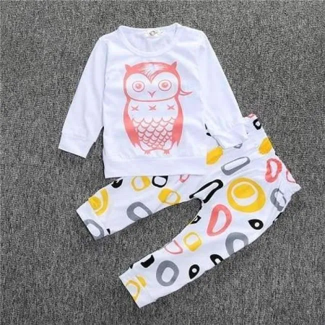 Neugeborenes Baby-Kleidung Baby-Kleidung Unisex gelb Farbe Langarm-Shirt + Hose 2-tlg. Bebe Mädchen Kleidung Set ST205