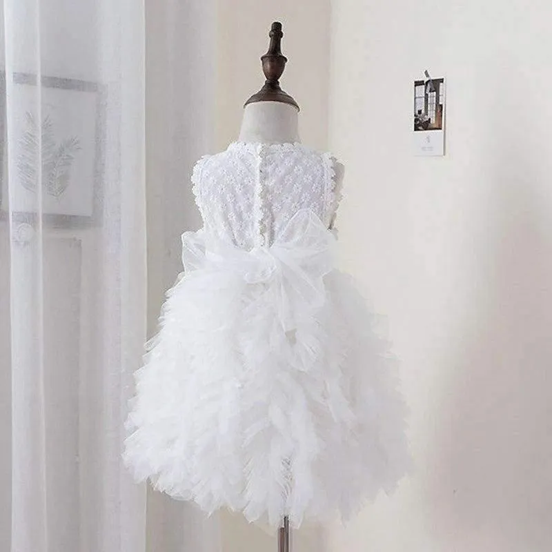 Sommer Blumenmädchen Kleider Hochzeit Party Kinder Tutu Geburtstag Prinzessin Kleid für Mädchen Kleinkinder Kleidung Mädchen Baby-Kleidung