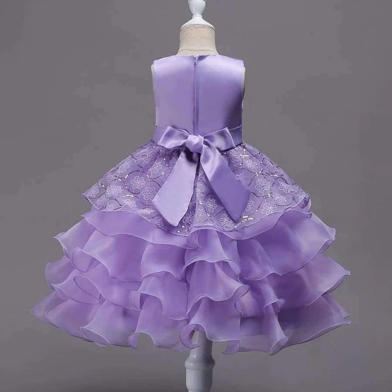 Mädchen kleider für Hochzeit Baby Mädchen Ärmellos Großen Bogen Prinzessin Kleid Kinder Party Vestidos Neujahr kleidung