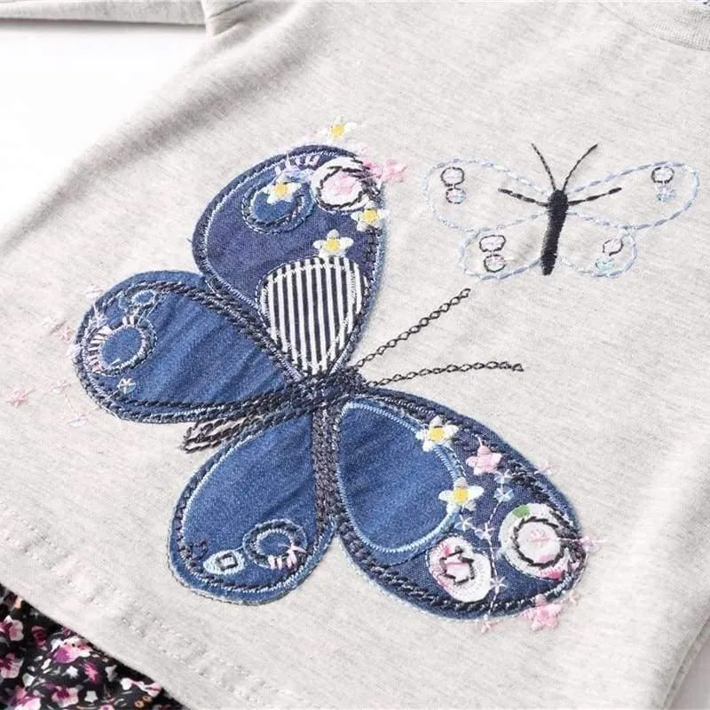 Mädchenkleid Kinderkleidung Schmetterling Kinderkleider Mädchen Nova Babykleidung Herbst Kinderkleidung Kinder Mädchenkleider