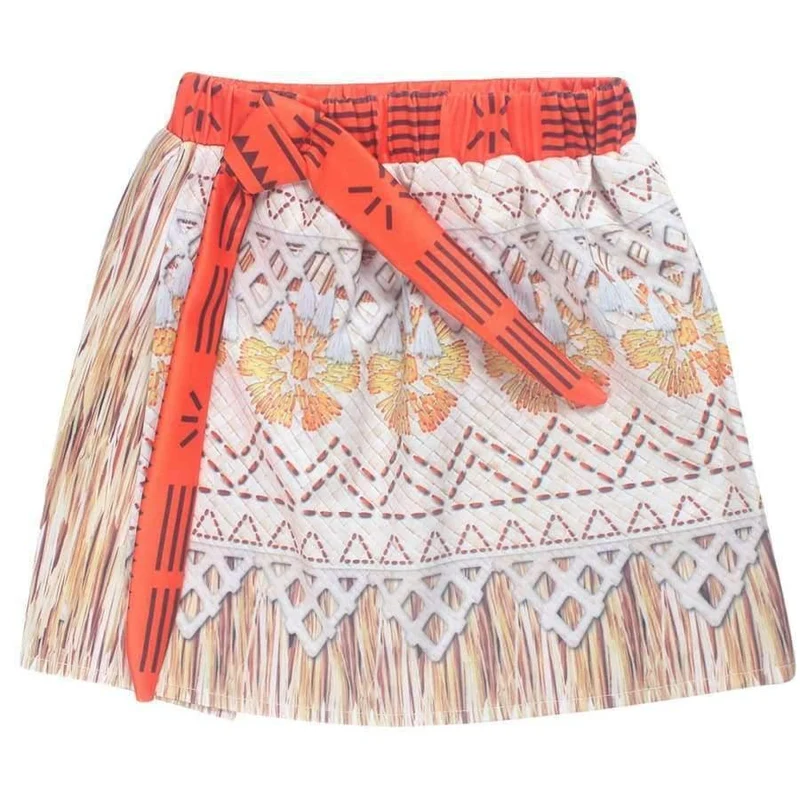 Kinder Mädchen Prinzessin Partykleid Moana Abenteuer Elsa Kleidung Mädchen Kleid Set mit Perücke und Halskette Baby Vaiana Cosplay Kleidung