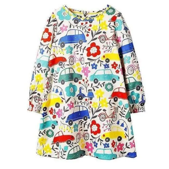 Mädchen Kleider Langarm Marke 100% Baumwolle Baby Kleid Weihnachten Kinder Kleidung Kinder Kleid Prinzessin Vestido