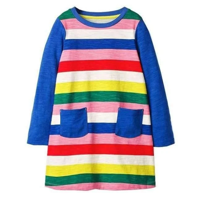 Mädchen Kleider Langarm Marke 100% Baumwolle Baby Kleid Weihnachten Kinder Kleidung Kinder Kleid Prinzessin Vestido