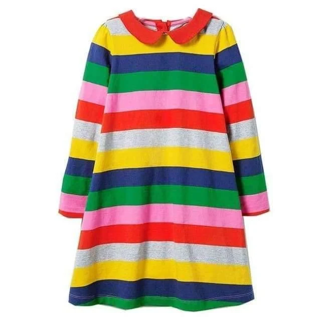 Mädchen Kleider Langarm Marke 100% Baumwolle Baby Kleid Weihnachten Kinder Kleidung Kinder Kleid Prinzessin Vestido