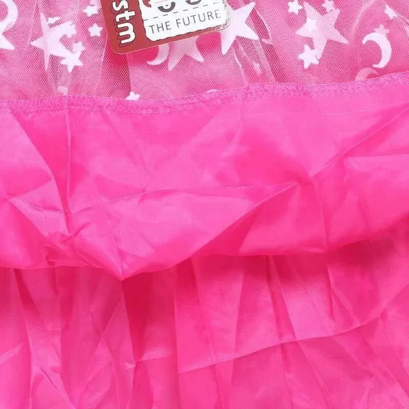 Sommer Baby Mädchen Kleid Cartoon Moana für Mädchen Kleidung Gedruckt Moana Rosa Prinzessin Party Kleid Kinder Kinder Kleidung