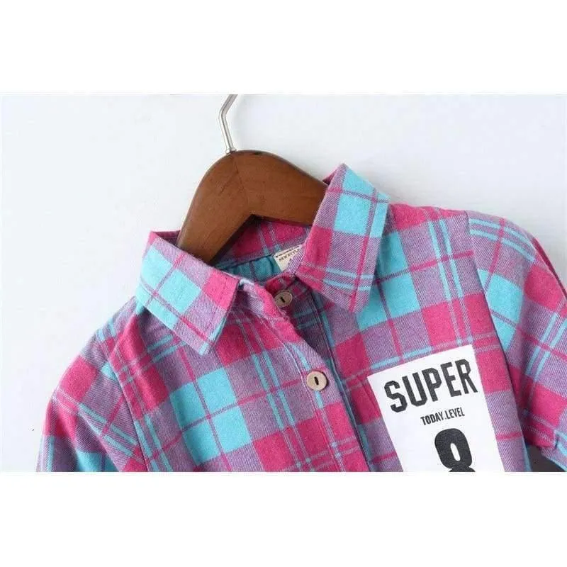Mädchen Langarm Plaid Kleider Kinder Baumwolle Kleider Kleinkind Kleidung Baby Mädchen Kleidung Kinder Preppy Kleider Branca De Neve