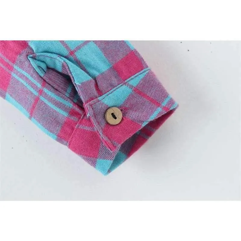 Mädchen Langarm Plaid Kleider Kinder Baumwolle Kleider Kleinkind Kleidung Baby Mädchen Kleidung Kinder Preppy Kleider Branca De Neve