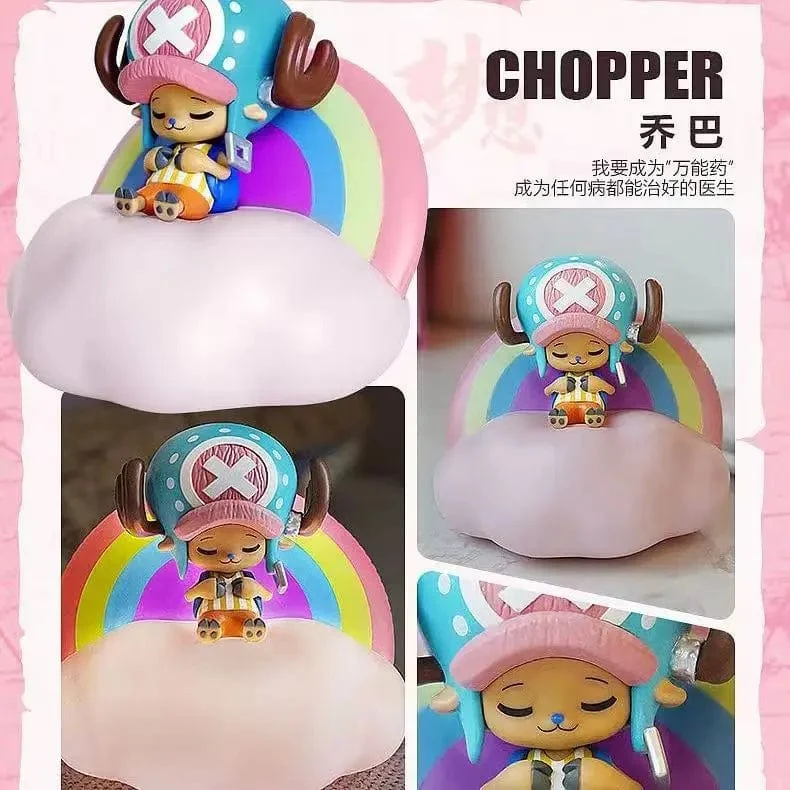 One Piece Luffy Zoro Nami Sanji Nachtlicht Anime Figur Lampe Weiches Licht Schlafzimmer Nachttisch LED Licht Zimmer Kinder Spielzeug Geschenk